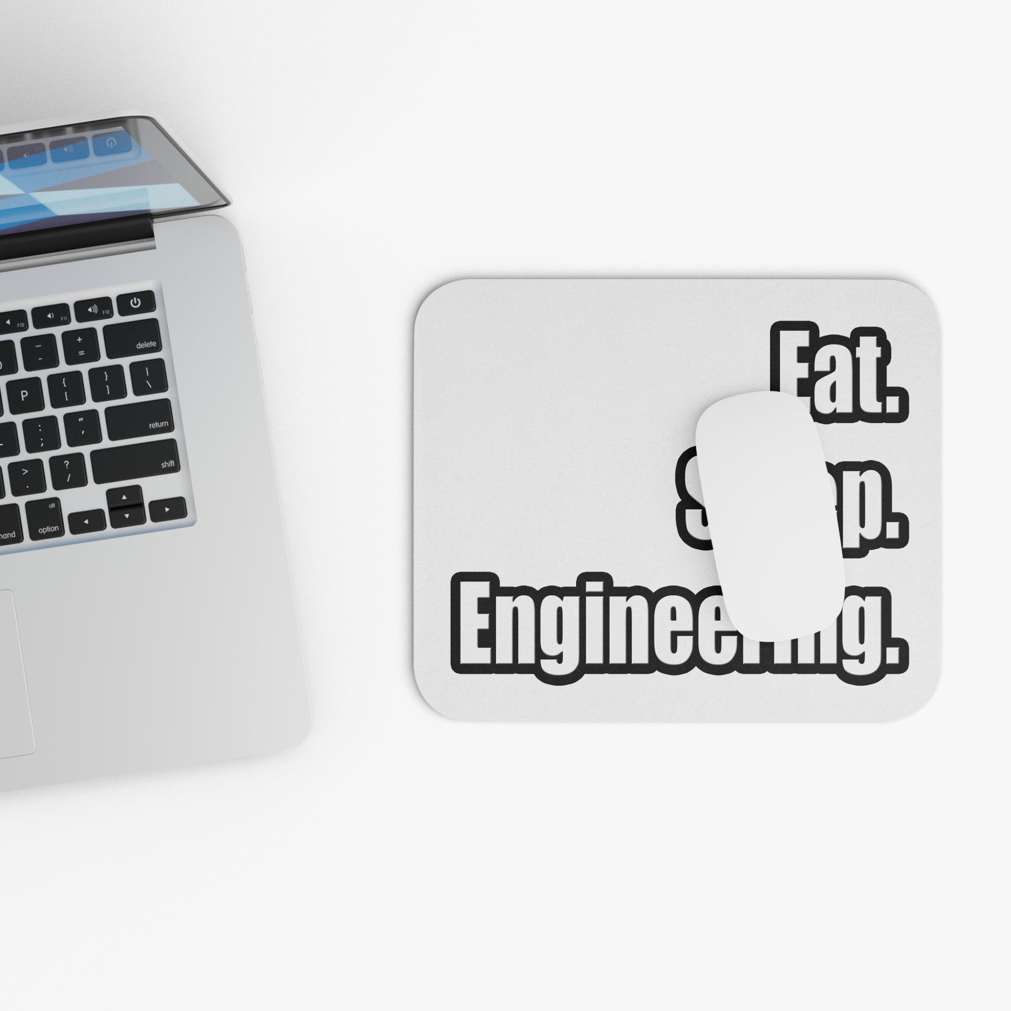Eat. Sleep. Engineering - Mouse Pad (Rectangle)