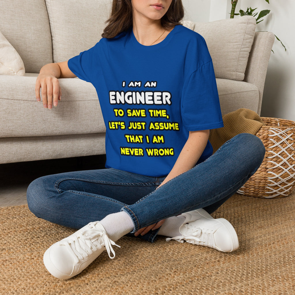 Funny Engineer T Shirts and Gifts - Unisex Softstyle T-Shirt