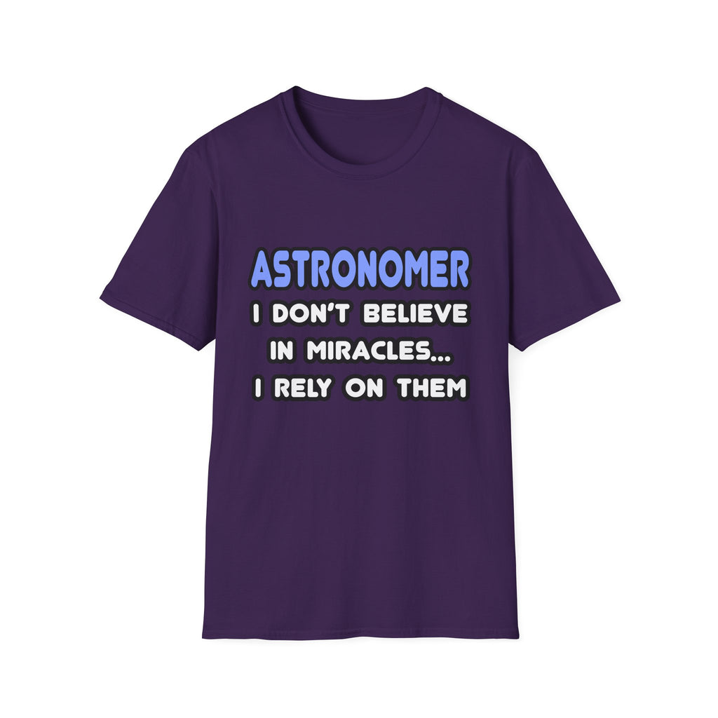 Miracles and Astronomers - Unisex Softstyle T-Shirt