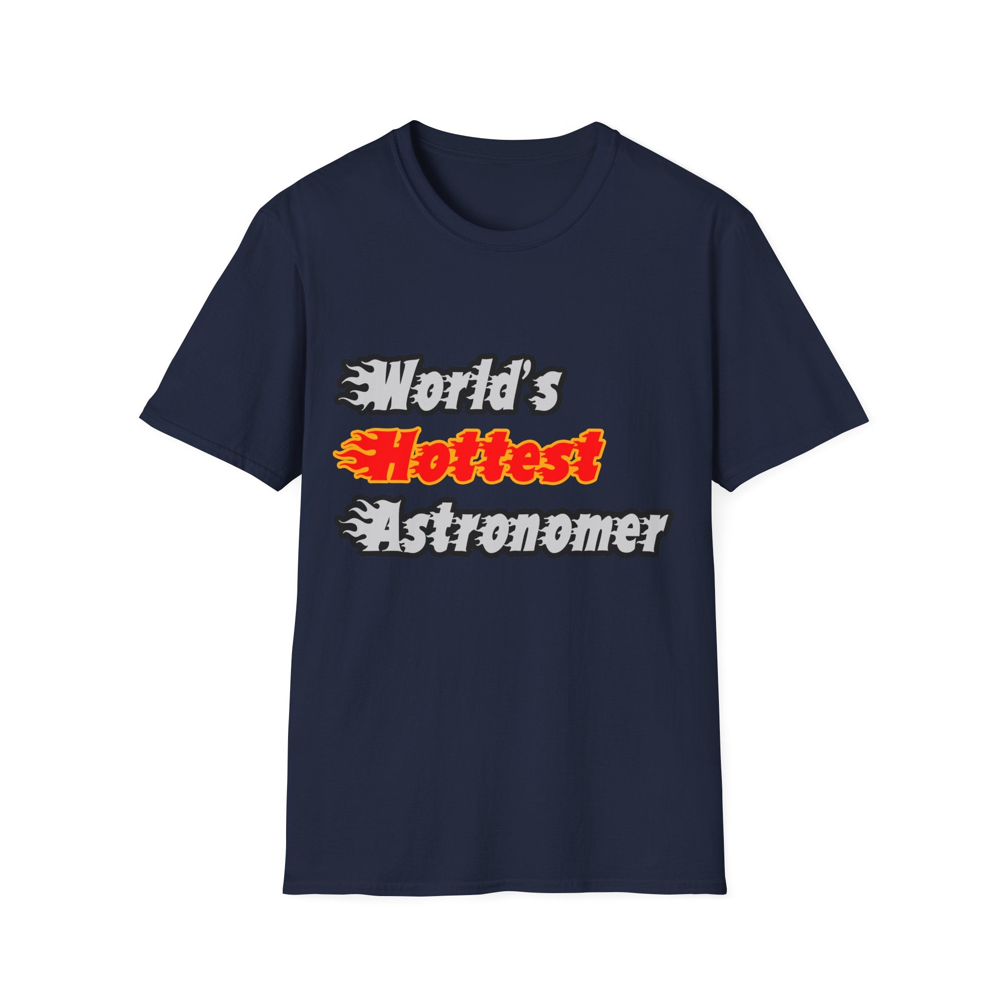 World's Hottest Astronomer - Unisex Softstyle T-Shirt