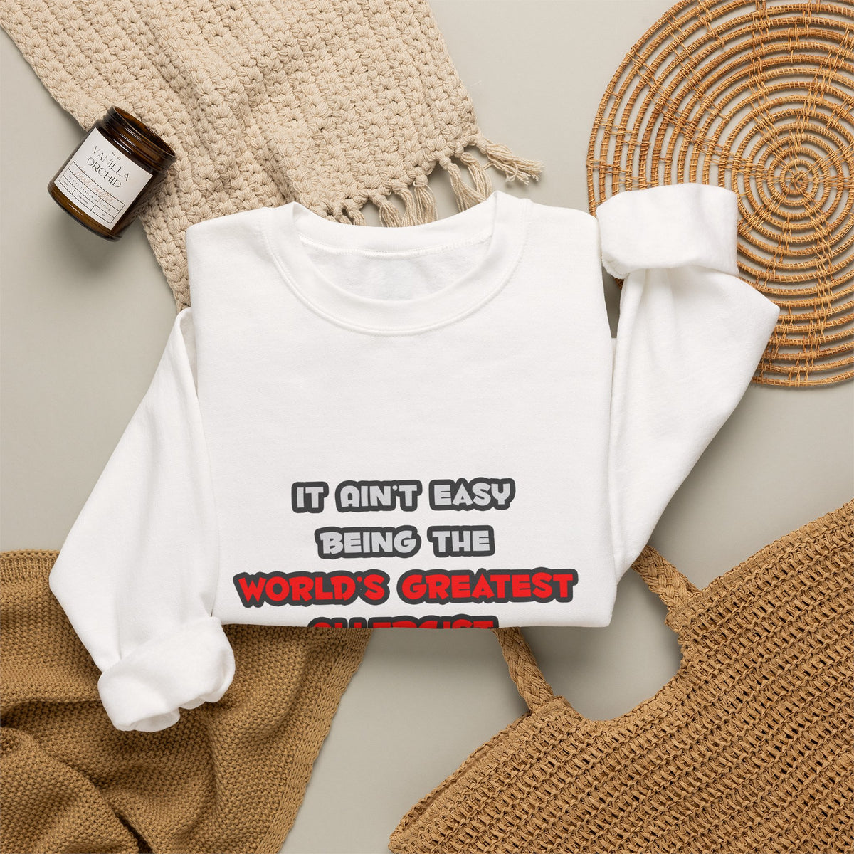 World's Greatest Allergist Joke - Unisex Heavy Blend™ Crewneck Sweatshirt