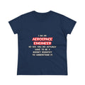 Rocket Scientist .. Funny Aerospace Engineer - Women's Midweight Cotton Tee