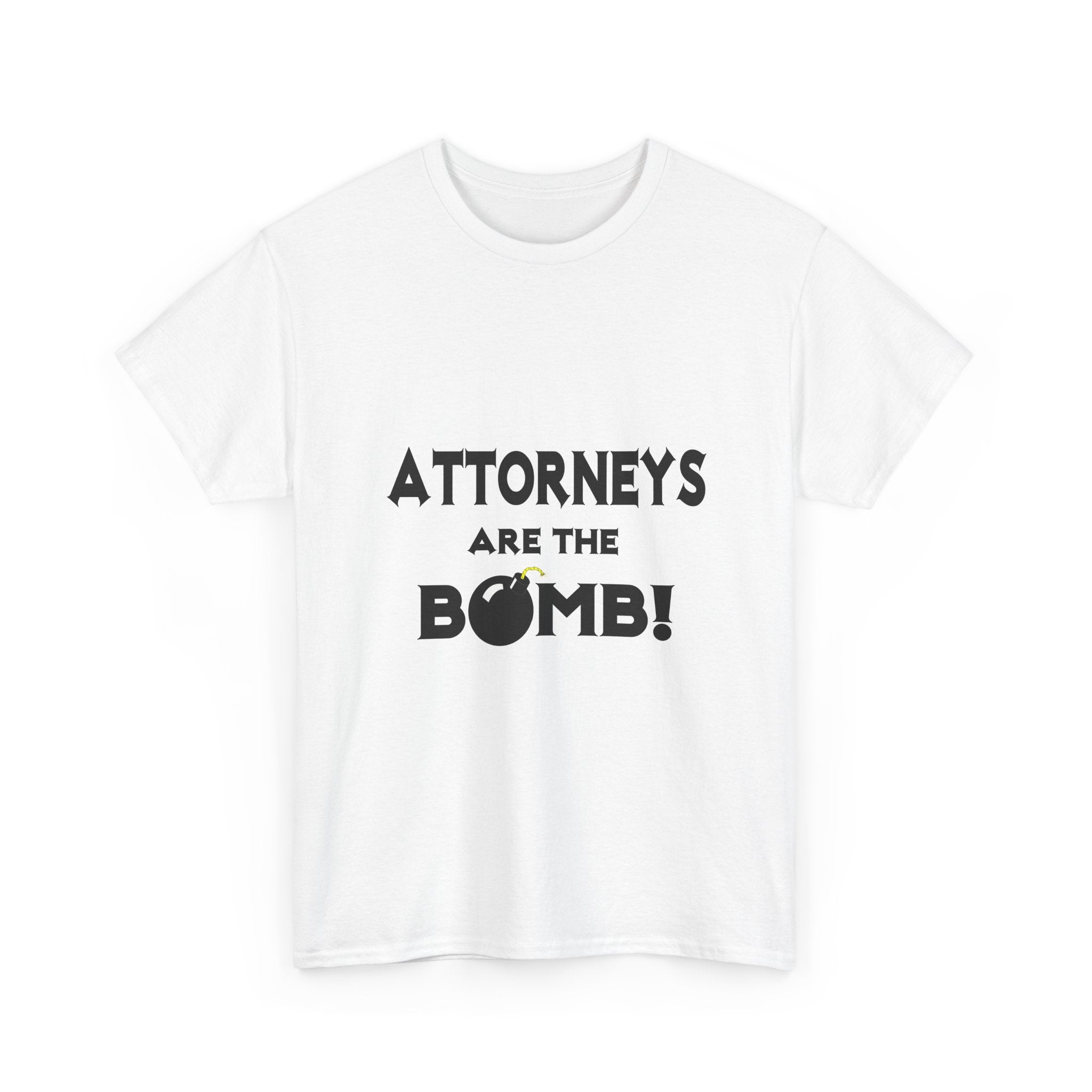 Attorneys Are The Bomb! - Unisex Heavy Cotton Tee