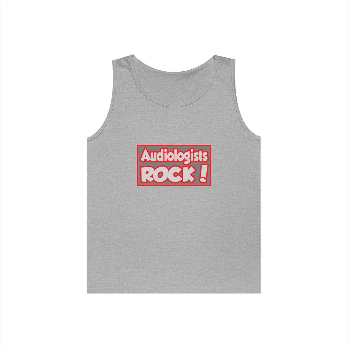 Audiologists Rock! - Unisex Heavy Cotton Tank Top