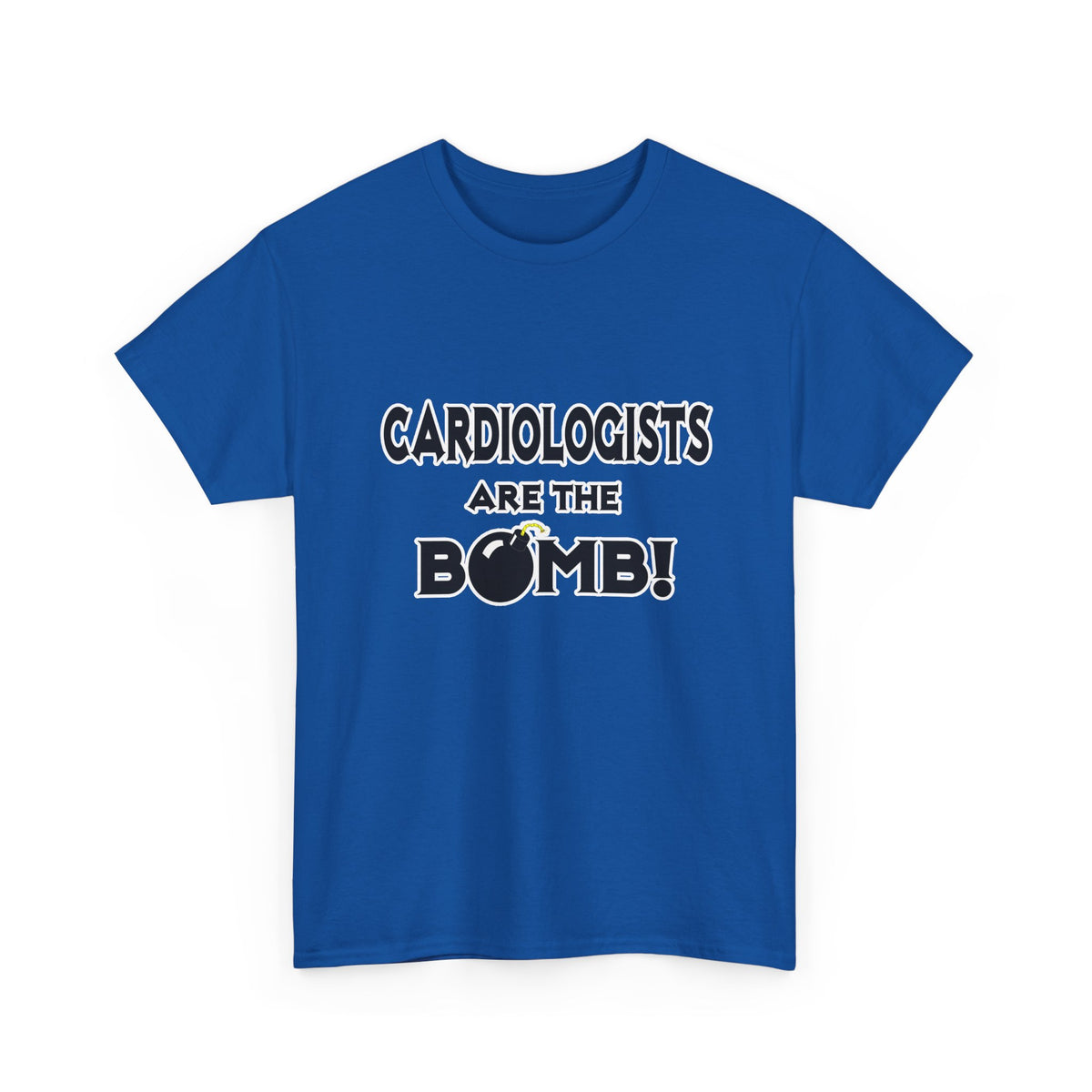 Cardiologists Are The Bomb! - Unisex Heavy Cotton Tee