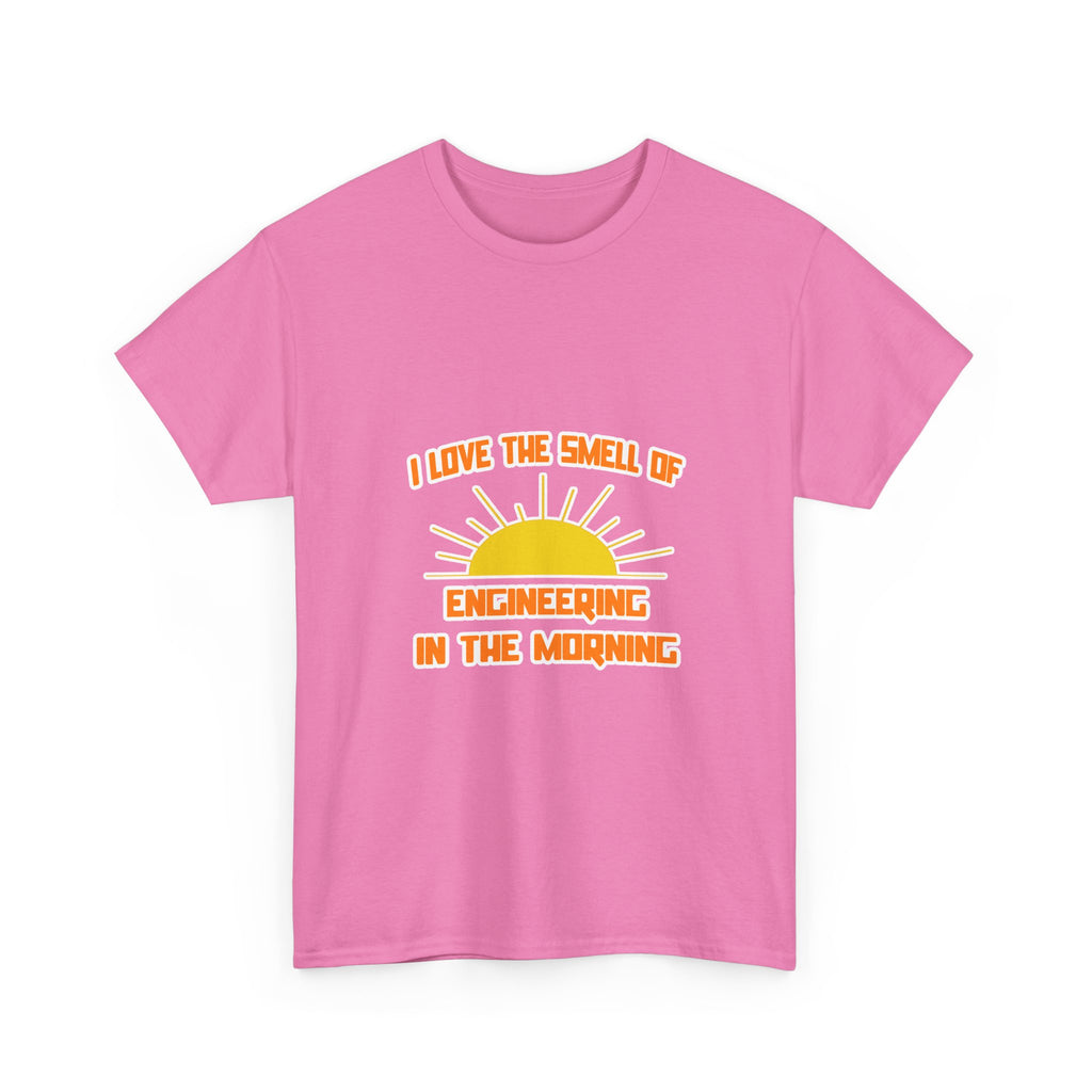 Smell of Engineering in the Morning - Unisex Heavy Cotton Tee