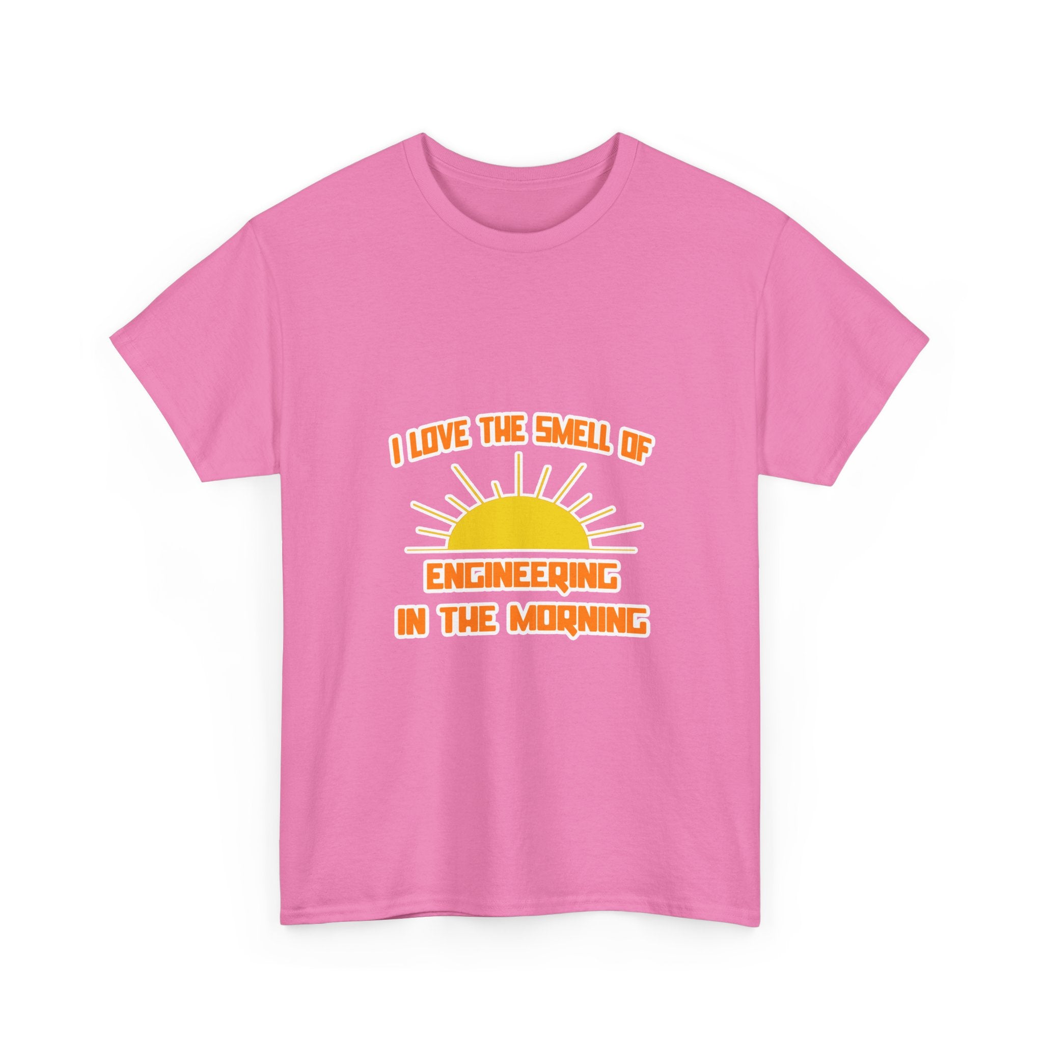 Smell of Engineering in the Morning - Unisex Heavy Cotton Tee