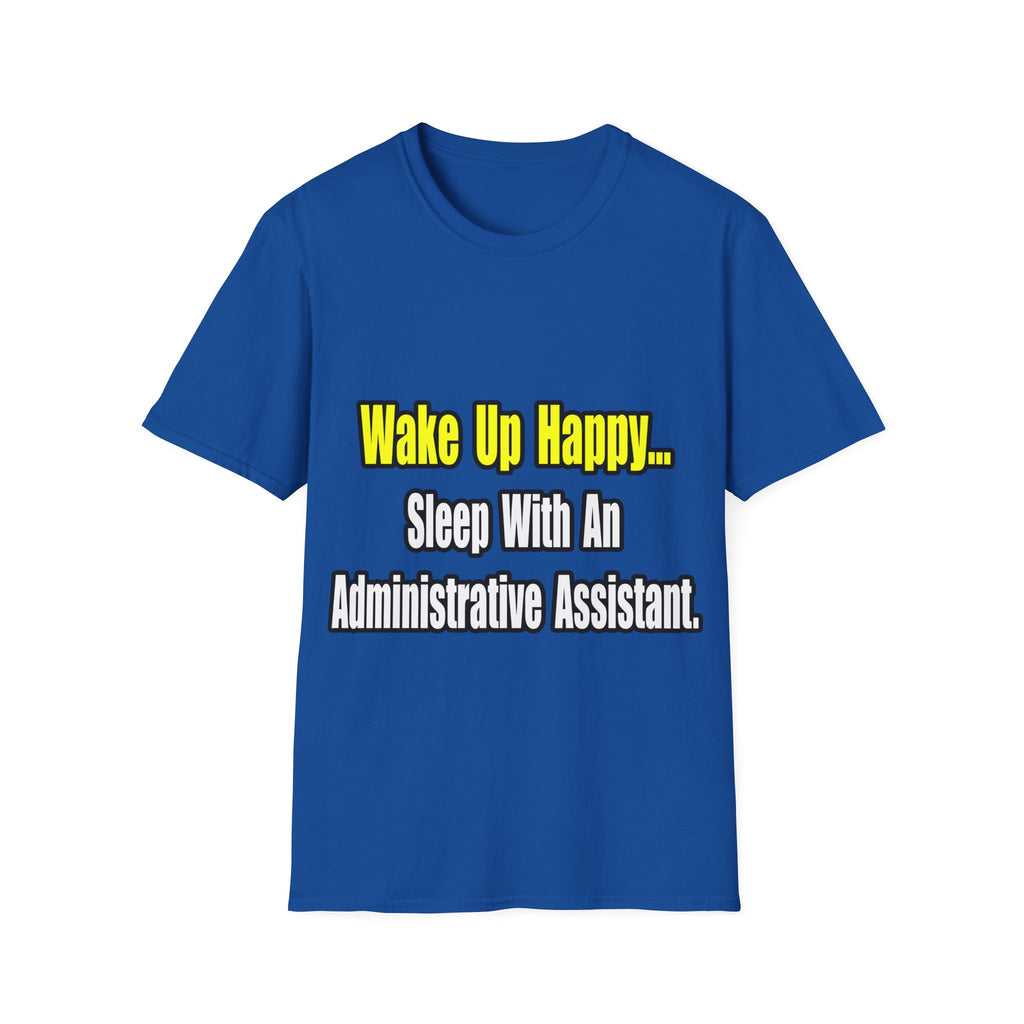Sleep With An Administrative Assistant - Unisex Softstyle T-Shirt