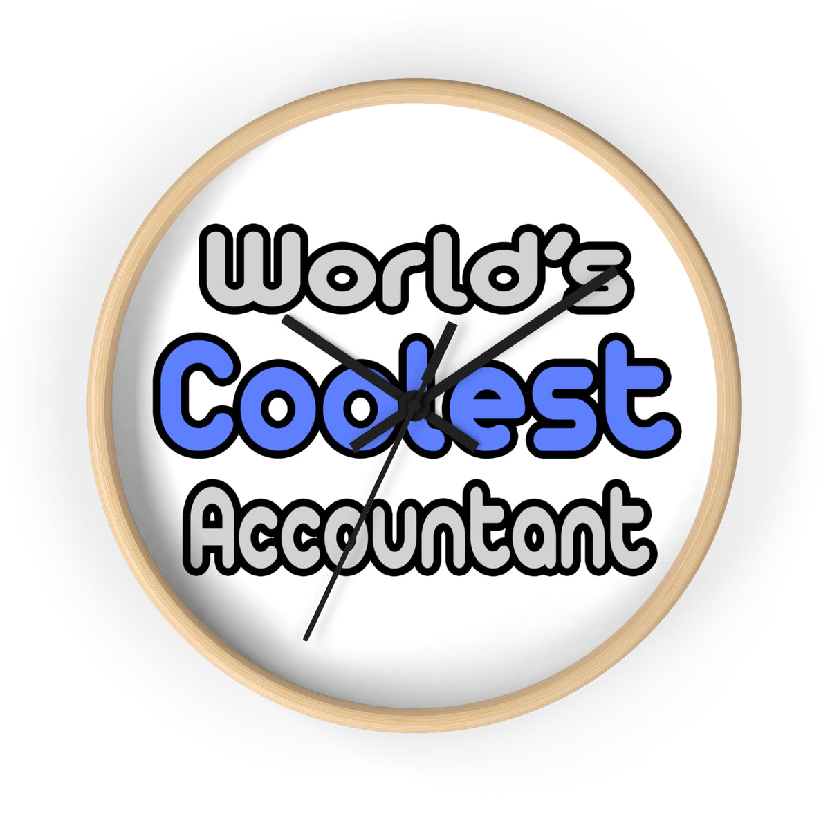 World's Coolest Accountant - Wall Clock