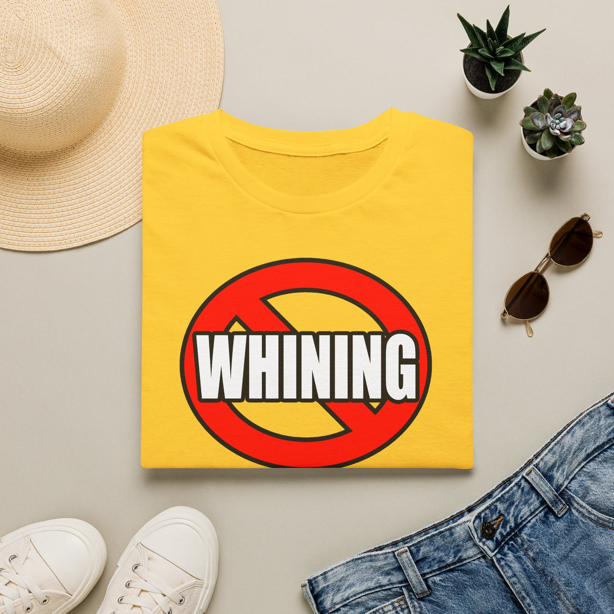No Whining In Flight Nursing - Unisex Softstyle T-Shirt