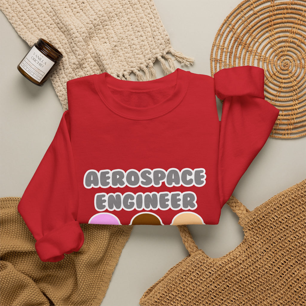 Aerospace Engineer ... Will Work For Ice Cream - Unisex Heavy Blend™ Crewneck Sweatshirt