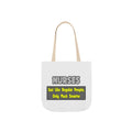 Nurses...Smarter - Canvas Tote Bag, 5-Color Straps