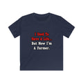I Used to Have a Life...Farmer - Kids Softstyle Tee