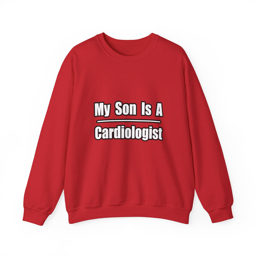 My Son Is A Cardiologist - Unisex Heavy Blend™ Crewneck Sweatshirt