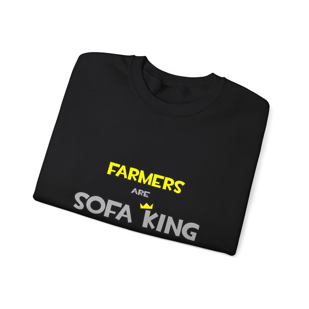 Farmers Are Sofa King Cool - Unisex Heavy Blend™ Crewneck Sweatshirt
