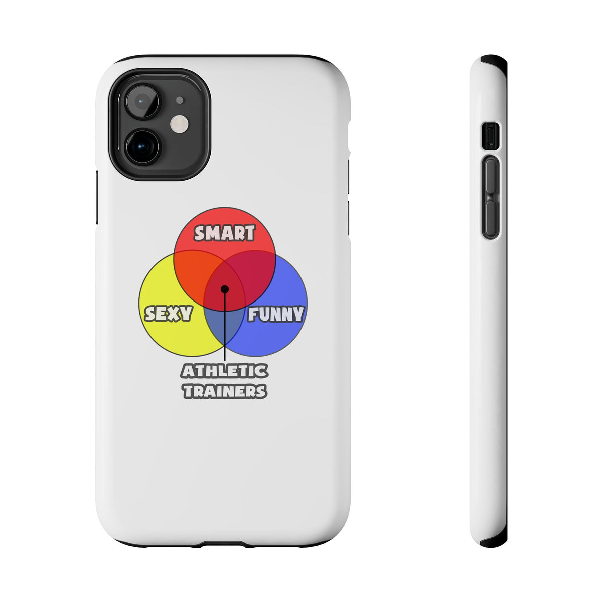 Venn Diagram .. Athletic Trainers - Tough Phone Cases