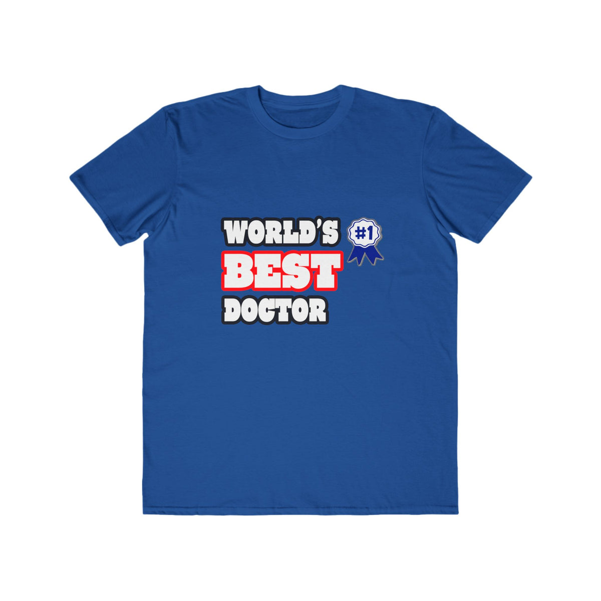 World's Best Doctor - Men's Lightweight Fashion Tee