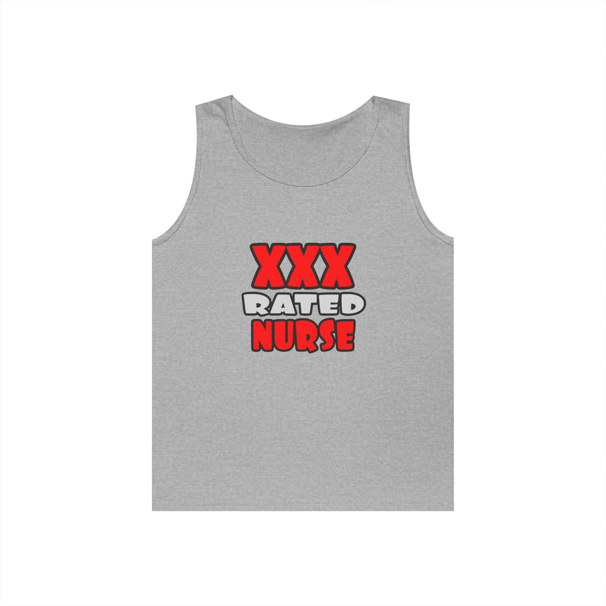 XXX Rated Nurse - Unisex Heavy Cotton Tank Top