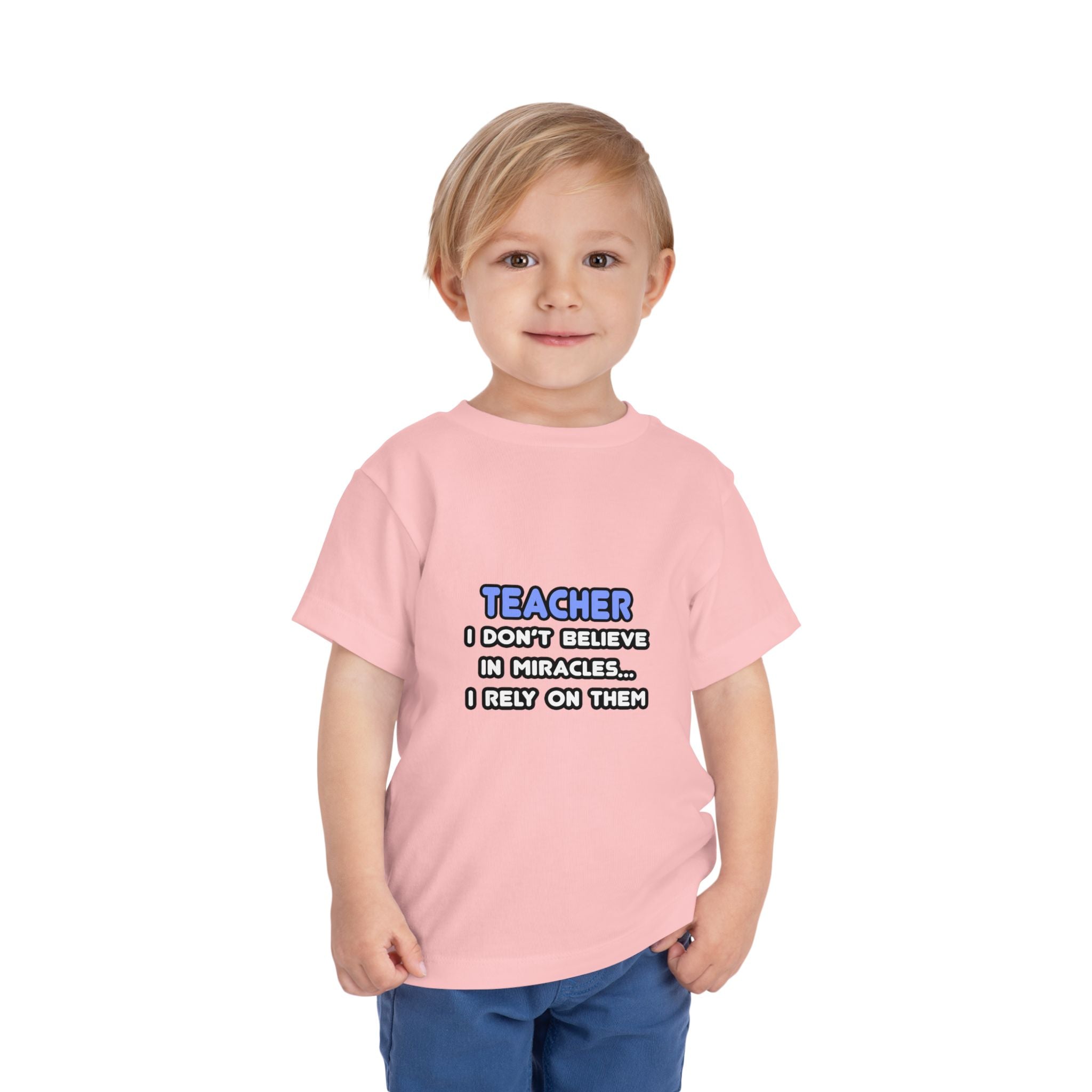 Miracles and Teachers - Toddler Short Sleeve Tee