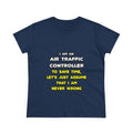 Funny Air Traffic Controller T Shirts - Women's Midweight Cotton Tee
