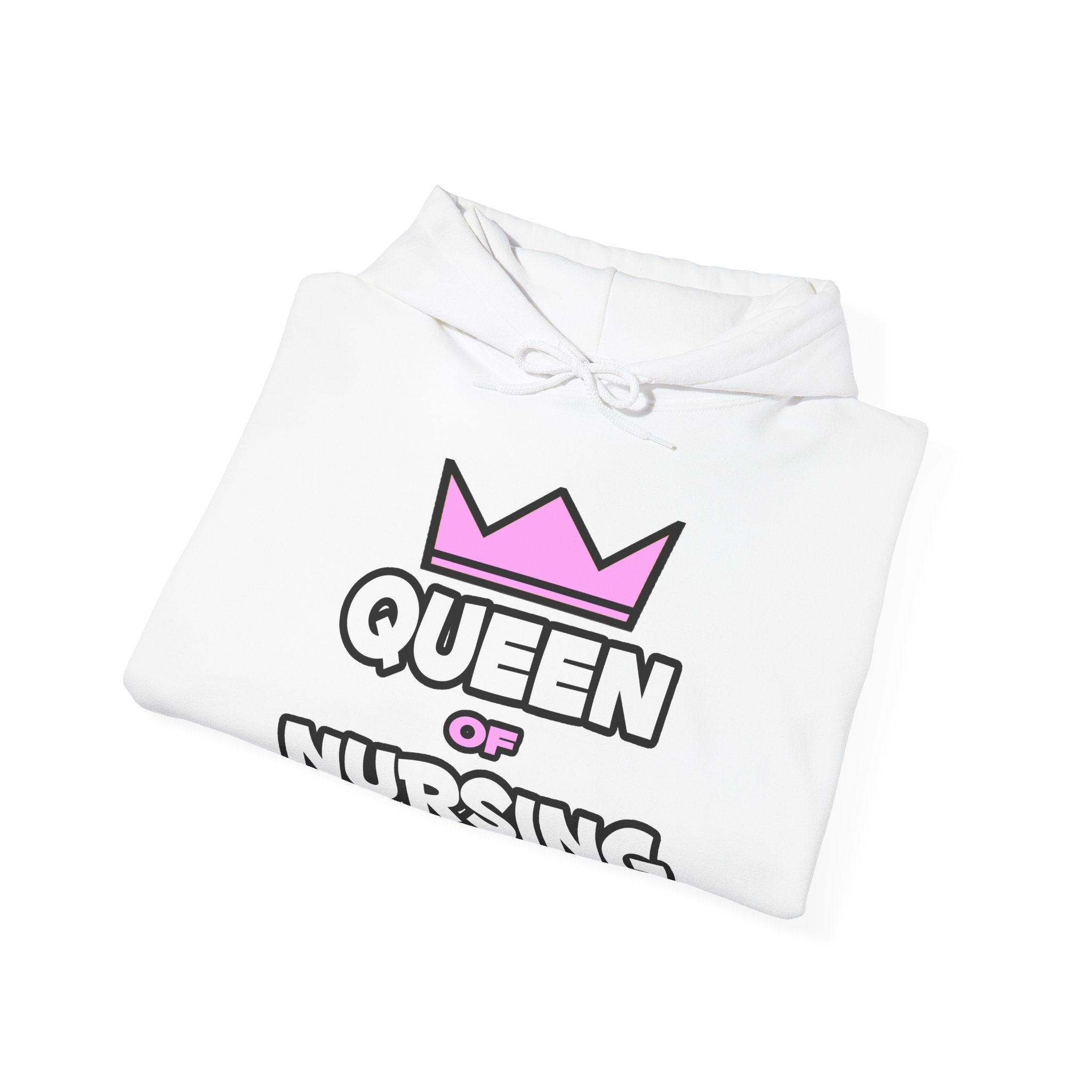 Queen of Nursing - Unisex Heavy Blend™ Hooded Sweatshirt