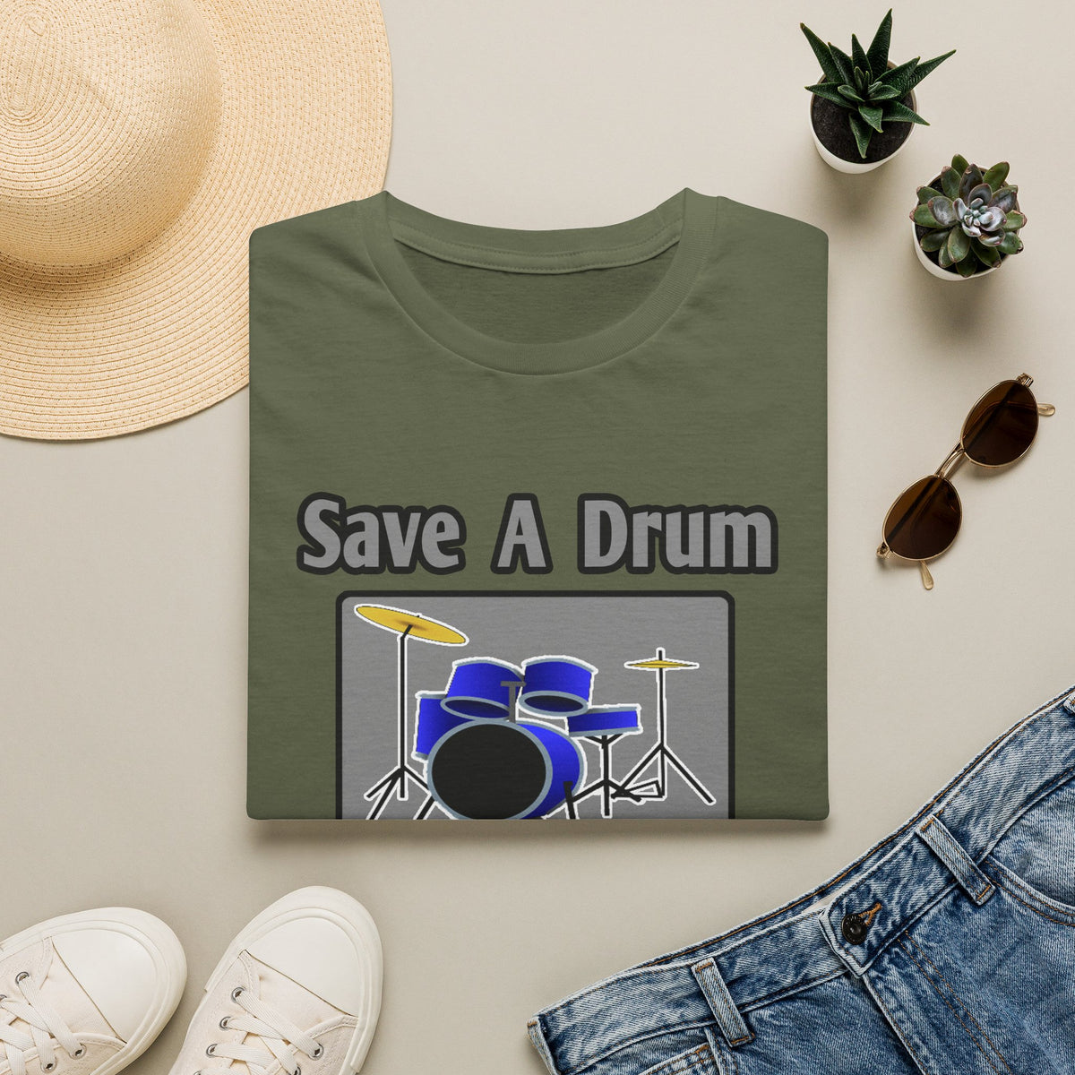 Save a Drum...Bang a Nurse - Unisex Softstyle T-Shirt