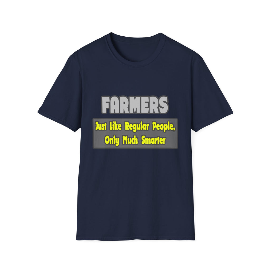 Farmers...Smarter - Unisex Softstyle T-Shirt
