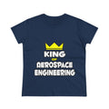 King of Aerospace Engineering - Women's Midweight Cotton Tee