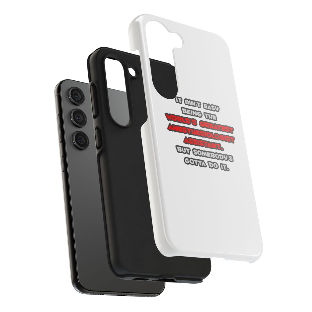 World's Greatest Anesthesiologist Asst Joke - Tough Phone Cases