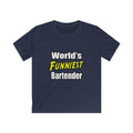 World's Funniest Bartender - Kids Softstyle Tee