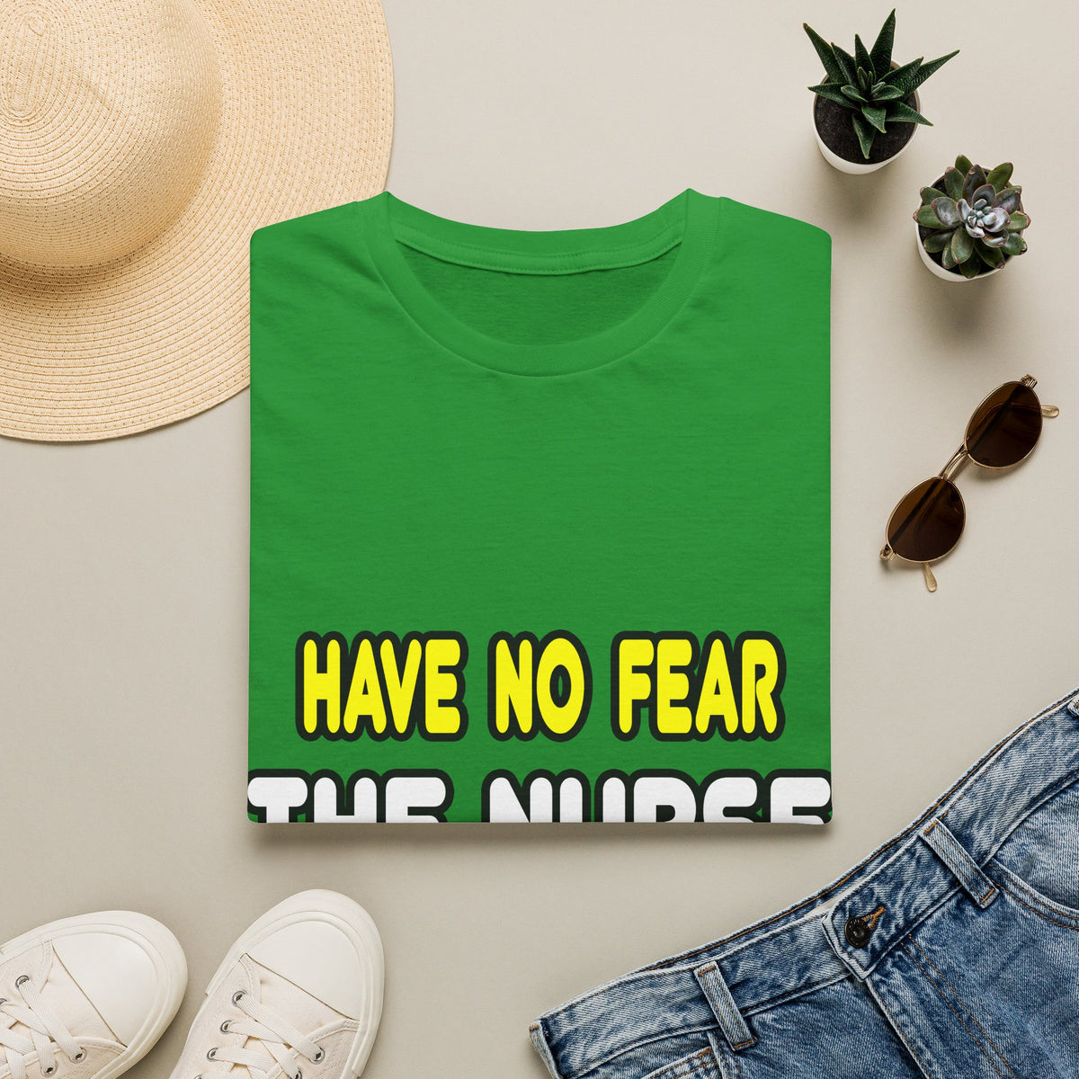 Have No Fear, The Nurse Is Here - Unisex Softstyle T-Shirt