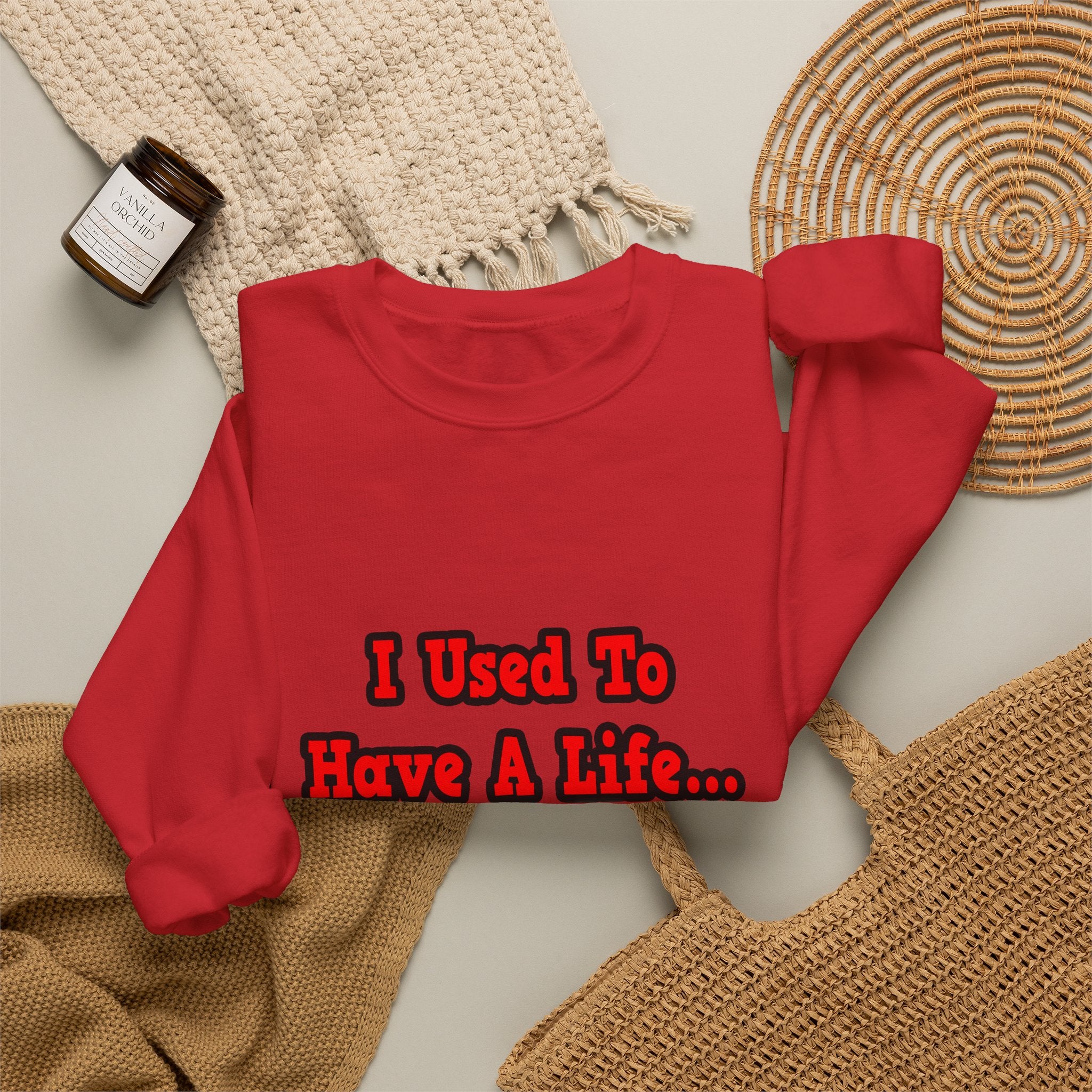 I Used to Have a Life...Nurse - Unisex Heavy Blend™ Crewneck Sweatshirt