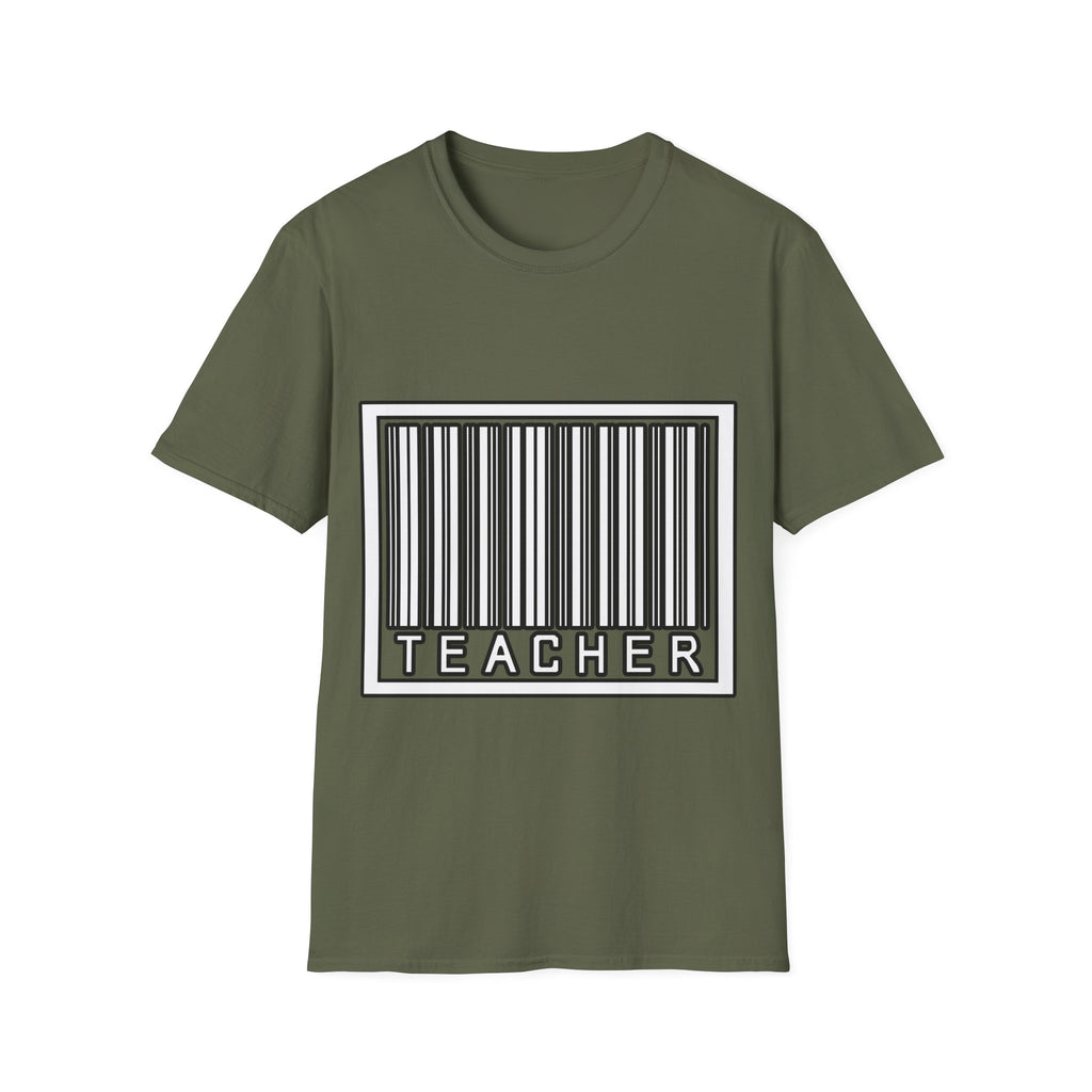 Barcode Teacher - Unisex Softstyle T-Shirt