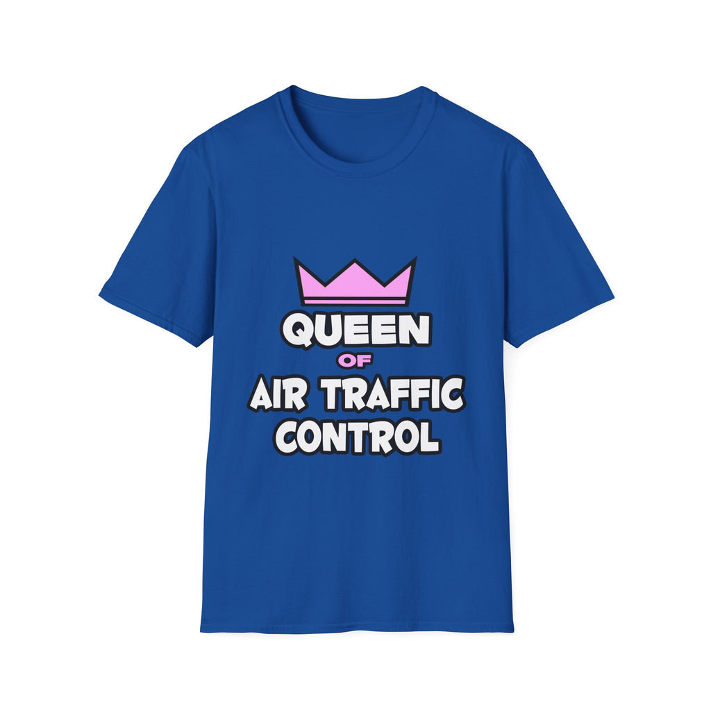 Queen of Air Traffic Control - Unisex Softstyle T-Shirt