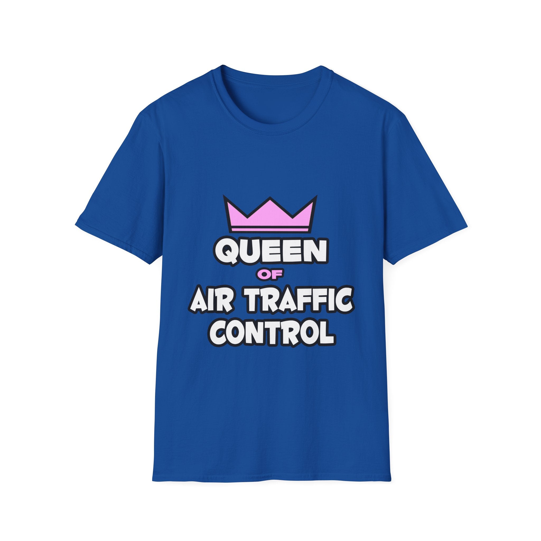 Queen of Air Traffic Control - Unisex Softstyle T-Shirt