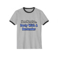 Party With A Bartender - Unisex Cotton Ringer T-Shirt