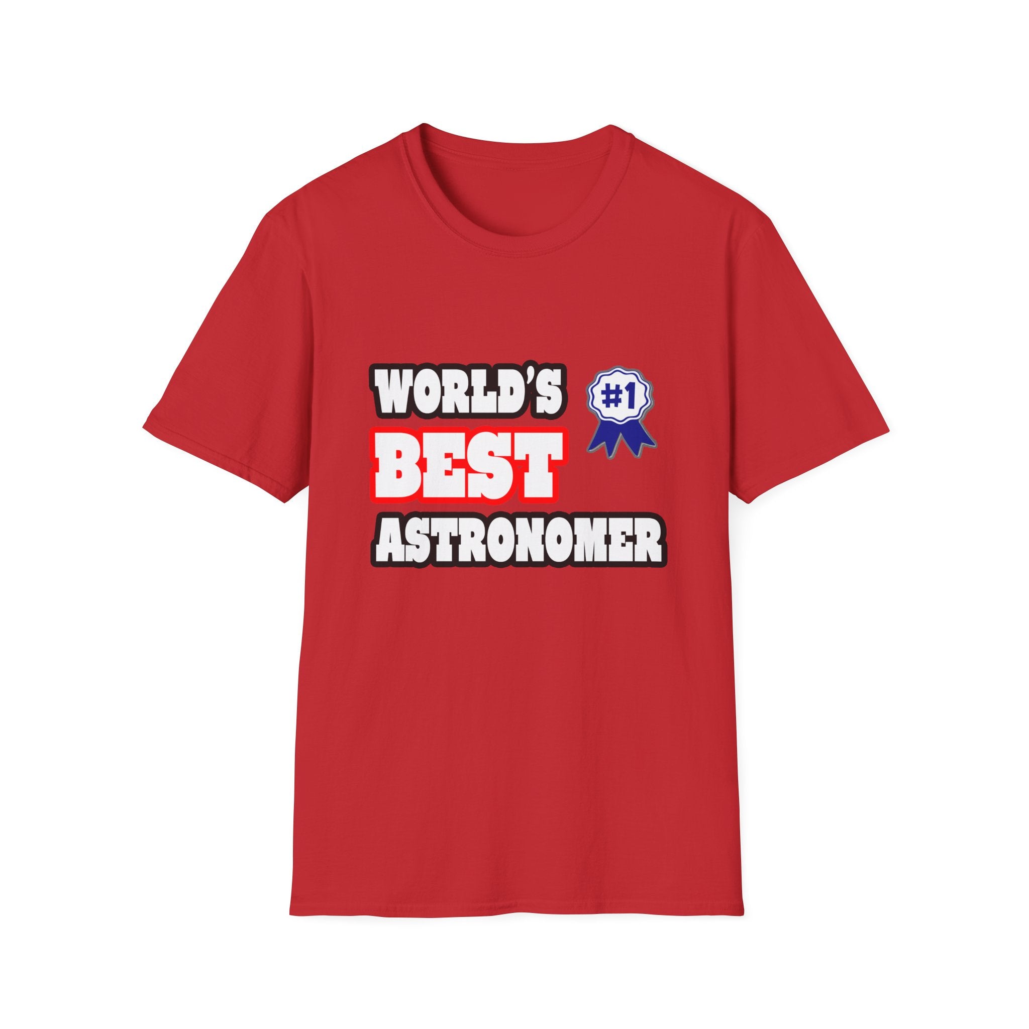 World's Best Astronomer - Unisex Softstyle T-Shirt
