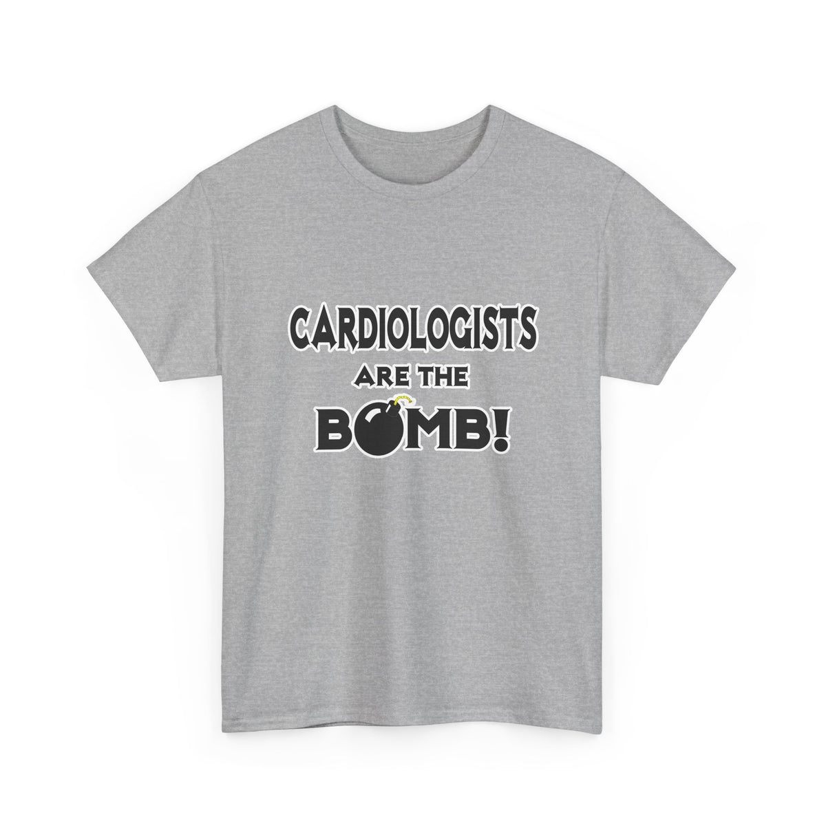 Cardiologists Are The Bomb! - Unisex Heavy Cotton Tee