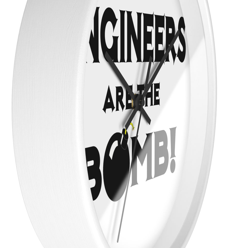 Engineers Are The Bomb! (2) - Wall Clock
