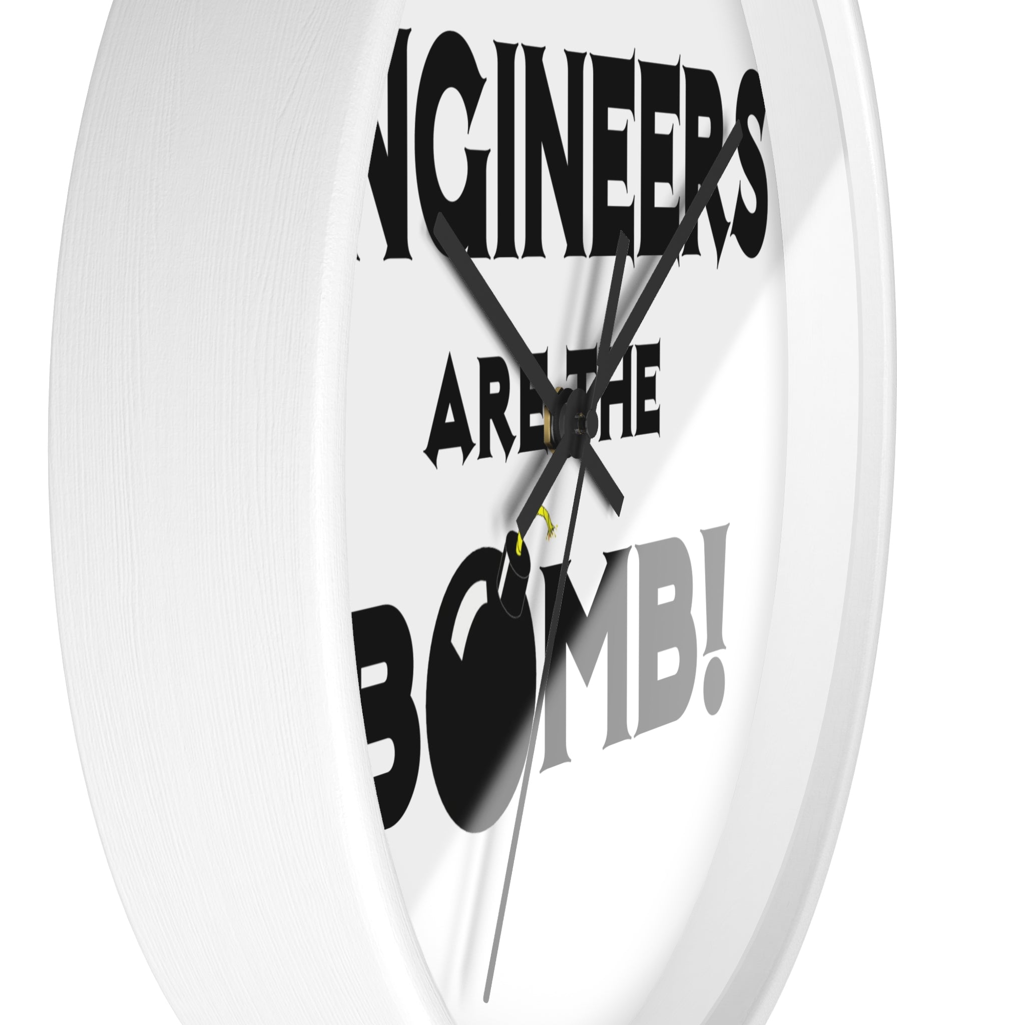 Engineers Are The Bomb! (2) - Wall Clock