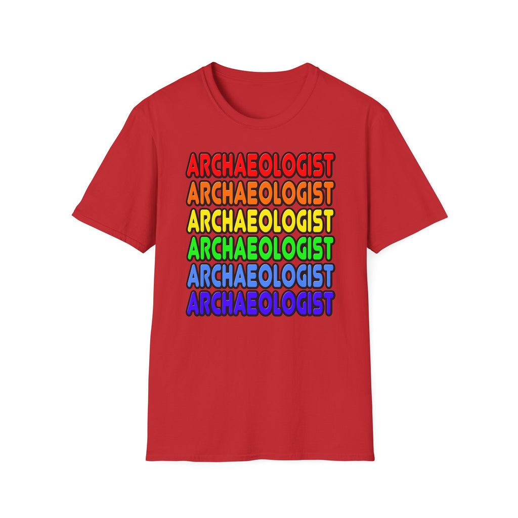 Rainbow Archaeologist - Unisex Softstyle T-Shirt
