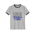 I Am An Engineer, Therefore I Drink - Unisex Cotton Ringer T-Shirt