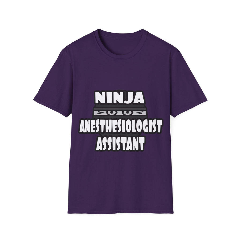 Ninja Anesthesiologist Assistant - Unisex Softstyle T-Shirt