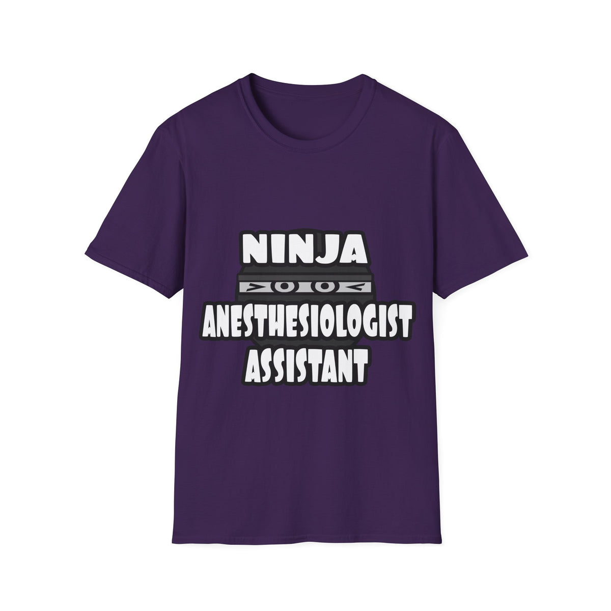 Ninja Anesthesiologist Assistant - Unisex Softstyle T-Shirt