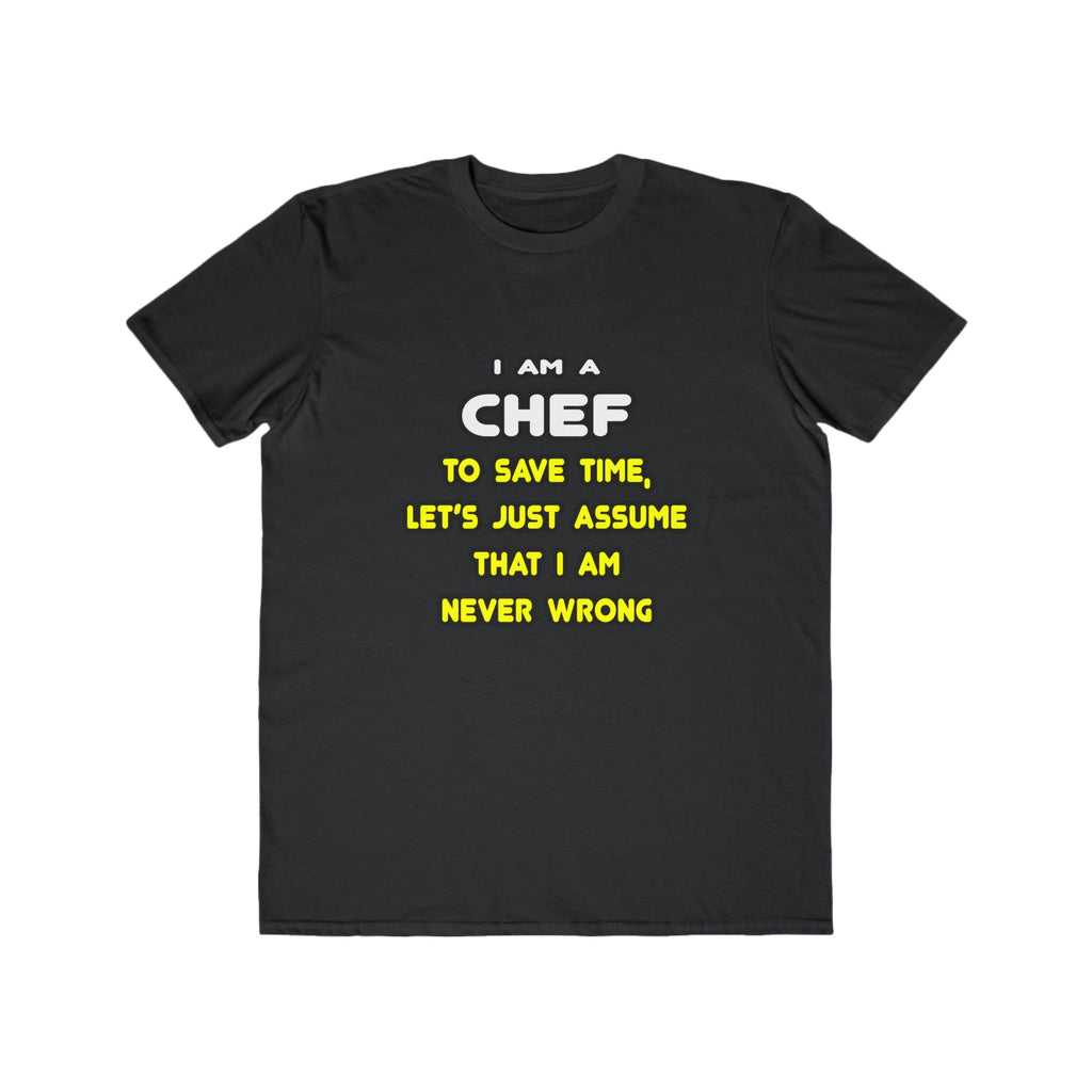 Funny Chef T Shirts and Gifts - Men's Lightweight Fashion Tee