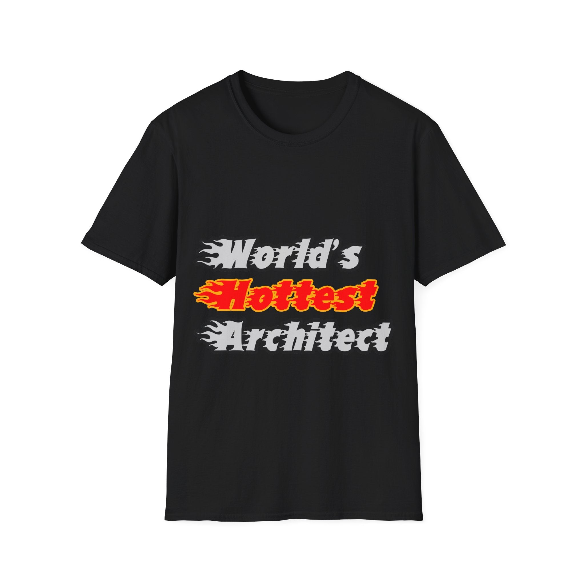 World's Hottest Architect - Unisex Softstyle T-Shirt