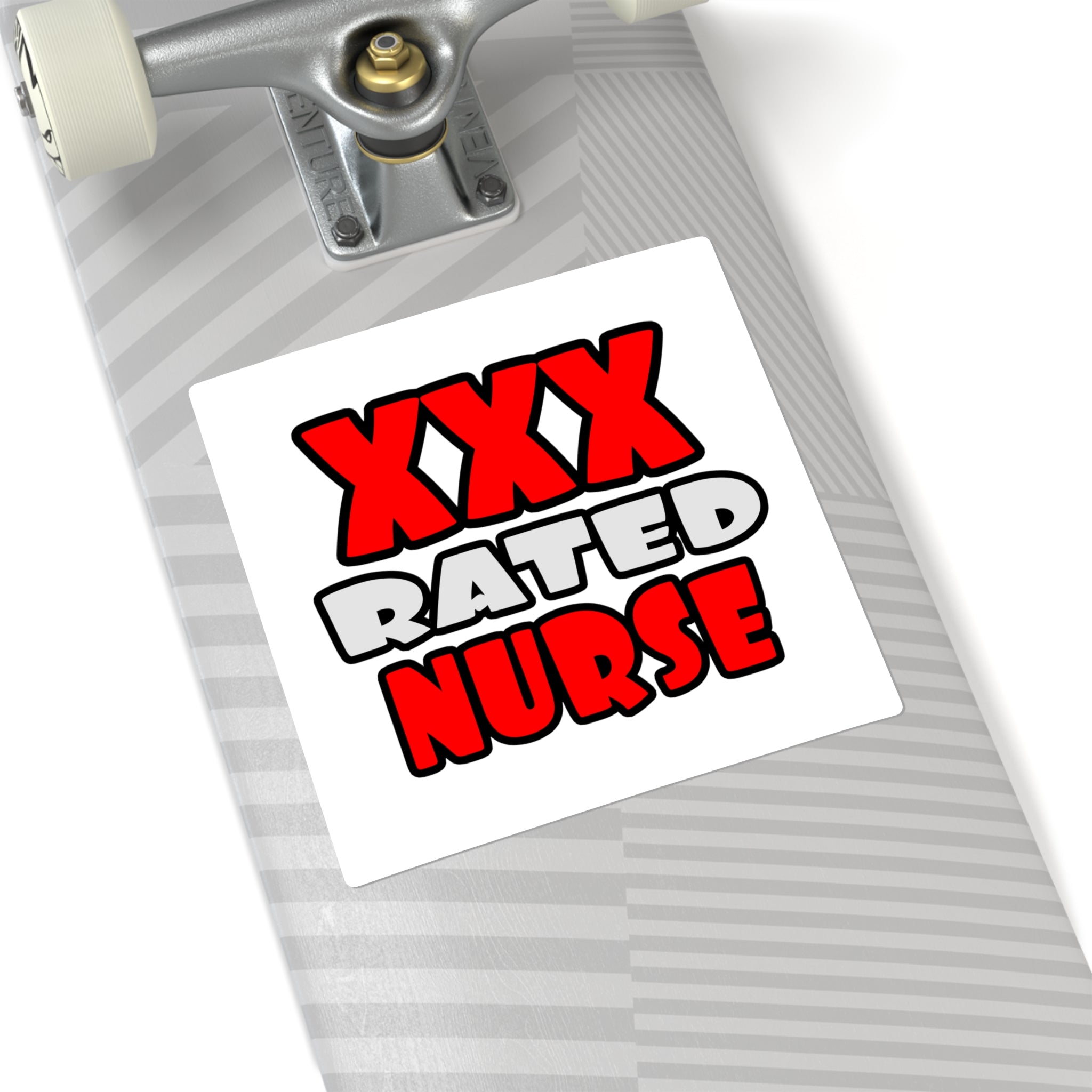 XXX Rated Nurse - Square Stickers