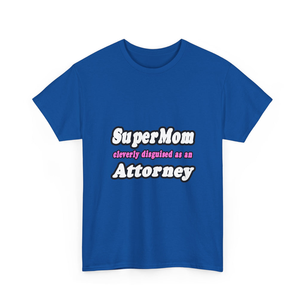 SuperMom Attorney - Unisex Heavy Cotton Tee