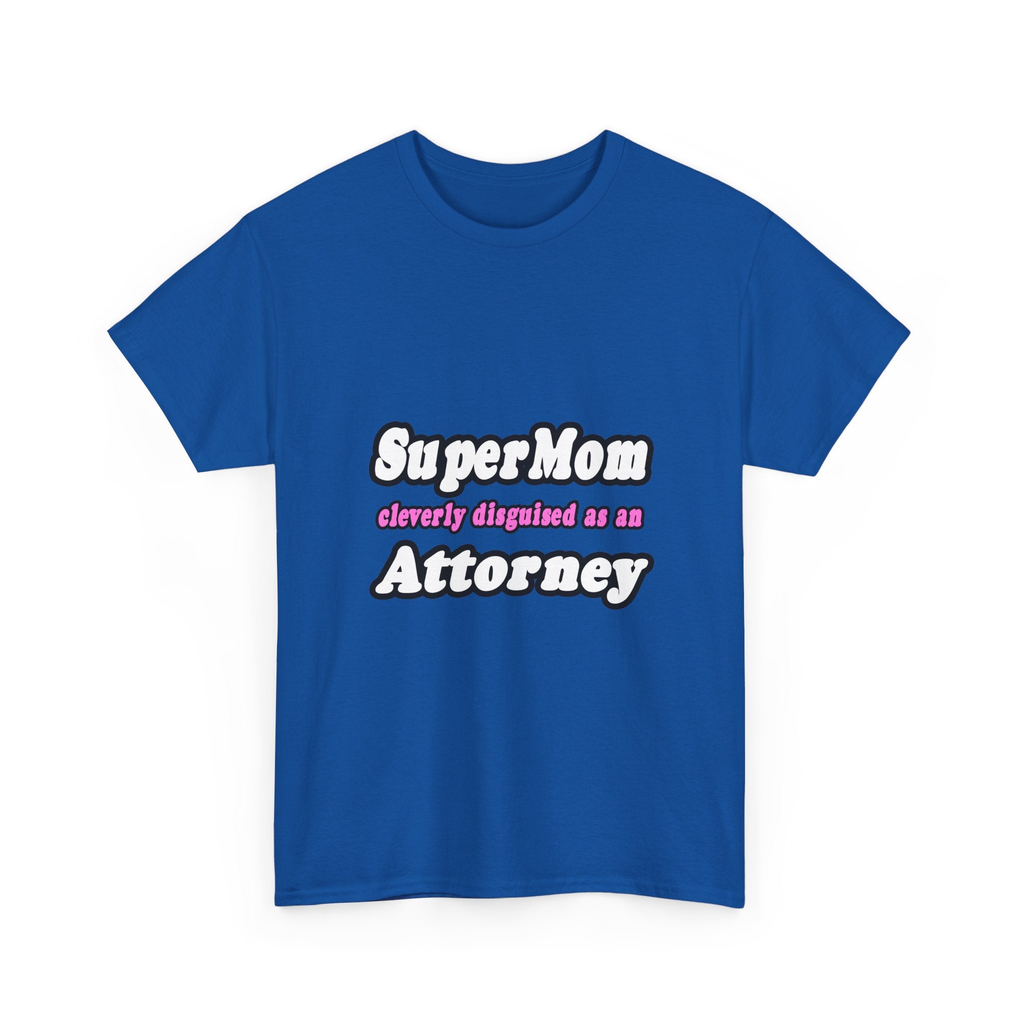 SuperMom Attorney - Unisex Heavy Cotton Tee