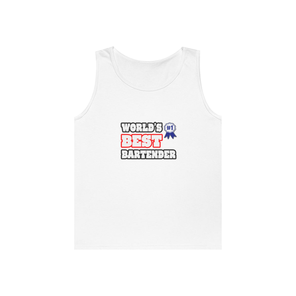 World's Best Bartender - Unisex Heavy Cotton Tank Top